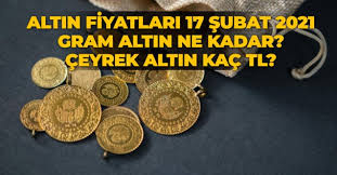 6 çeyrek altın şu anda kaç türk lirası? Altin Fiyatlari 17 Subat 2021 Gram Altin Ne Kadar Ceyrek Altin Kac Tl Cumhuriyet Altini 22