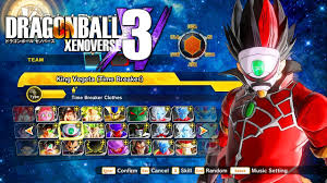 Create the perfect avatar, train to learn new skills & help trunks fight new enemies to restore the original story of the series. Full Roster Wishlist For Next Game Dragon Ball Xenoverse 3 Wishlist And Predictions Youtube