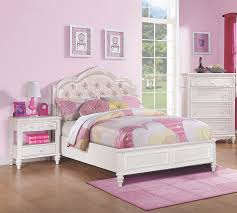 It is very easy to wash as needed. Beautiful White Finish Princess Bed With Pink Button Tufted Headboard