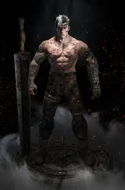 Artstation Berserk Guts Form1 Dj Kim Anime Berserk Manga Bonecos De Anime