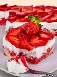 Top with fluffy frosting and fresh strawberries for a dessert that's truly ready to party. Vintage Christmas Poke Cakes Recipes Mommy S Kitchen Is A Texas Food Blog Featuring Classic Red And Green Holiday Poke Cake Kraft Recipes