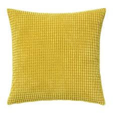 Gullklocka Cushion Cover Yellow Ikea Yellow Cushions Cushion Cover Cushions