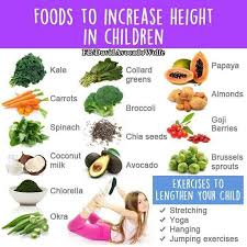 foods to increase height in kids how to grow taller