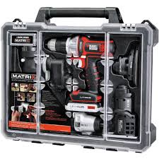 Black Decker Bdcdmt1206kitc Matrix 6 Tool Combo Kit With Case Black Decker Bdcdmt1206kitc Matrix 6 Tool Combo Kit With Case Amazon Com Black Decker Combo Kit Tool Kit