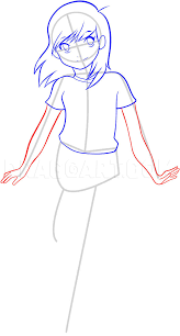 How To Draw An Anime Kid Step By Step Drawing Guide By Dawn Dragoart Com So it's just a clasp to self to hide and feel behind. how to draw an anime kid step by step