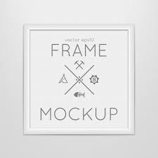 Download Modelo De Quadro Quadrado Com Poster Vetor Gratis