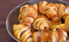 Recette Des Minis Croissants Jambon Gruyere Croissant Au Jambon Recette Croissant Mini Croissant Jambon