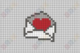 Love Letter Pixel Art Risunki