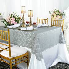 rectangular lace table overlays