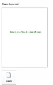 Terampil Office Beberapa Cara Membuat Dokumen Baru Pada Microsoft Word