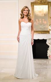Wedding Dress From Stella York Style 6052 Weddingdress Wedding Dresses Wedding Dress Chiffon Sheath Bridal Gown