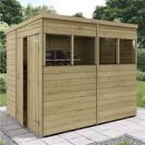 What does pent mean in a shed?