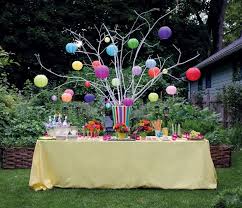 Party dekos und partyartikel für ihre feste. Kids Simple Outdoor Birthday Party Decoration Ideas Novocom Top