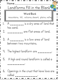 Landforms Bodies Of Water Geography Unit Social Studies Worksheets Third Grade Social Studies 3rd Grade Social Studies