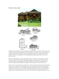 Apa dalam baju, sekuntum bunga cina (mal 2010: Rumah Limas Joho1