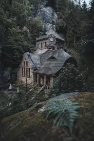 The Old House The Beautiful And Slightly Creepy Old Gasworks House In Bohamian Switzerland Creepy Old Houses Creepy Houses House In The Woods