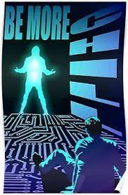 Be More Chill The Squip Enters Poster By Bonnie Bo Burton Be More Chill Be More Chill Musical Be More Chill Poster