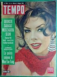 GLORIA PAUL -TEMPO,Rivista Di Arte & Politica-N.18 DEL1962-RIF.8155