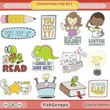 Free School Rules Coperative Classroom Clip Art Book Worm Encouragement School Rules Classroom Rules Teacher Clipart