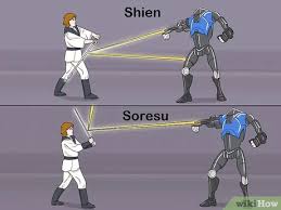 I am going to pick 5 out of the 7 main lightsaber forms and i want you to pick one and tell me why and if i did not pick you're favorite or preferred form tell me which one it is. 4 Ways To Learn The Basics Of Form V Wikihow