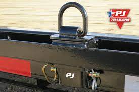 Pj Trailers Heavy Duty Stake Pocket D Ring Rated 11 780 Lb Pack Of 4 Exterior Accessories Automotive