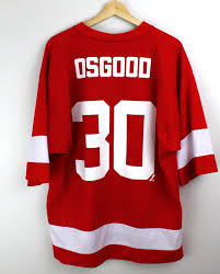 90s Vintage Red Wings Jersey Detroit Red Wings Chris Osgood Jersey Logo 7 Nhl Red Wings Hockey Red W Nhl Red Wings Detroit Red Wings Red Wings Hockey