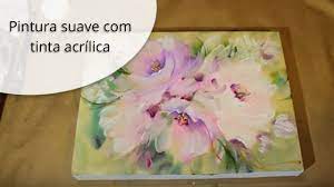 Pintura Suave Com Tinta Acrilica Youtube Painting Tutorial Painting Lessons Painting