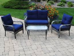 Backyard Creations 4 Piece Aspen Seating Collection At Menards Patio Furniture Collection Backyard Creations Outdoor Furniture Sets