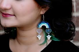 Halloween Earrings-halloween Decor Jewelry-ghost Earrings-cute Earrings-  Statement Earrings-halloween Decor-kawaii Earrings for Her