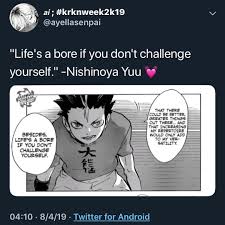 I'm not sure why but levi ackerman a lot of times has a depressing face for some reason as well… lol, so all the pics i could find only have a. Nishinoya Yuu Haikyuu Quotes Novocom Top