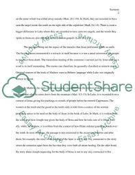 Which of the following substantive procedures provide evidence over occurrence assertion for revenue? The Centurion Of Capermaum Book Report Review Example Topics And Well Written Essays 1000 Words