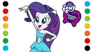 Mylittleponyequestriagirls my_little_pony_friendship_is_magic my_little_pony equestria_girls equestriagirls mylittlepony mylittleponyfriendshipismagic justinandrew1984_01 mlp mlpequestriagirls. My Little Pony Equestria Girls Rarity Coloring Pages For Kids Digital Coloring Youtube