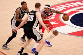 San antonio spurs, texas chaparrals, dallas chaparrals. Recap Spurs End Wizards 8 Game Winning Streak In Overtime Thriller Bullets Forever