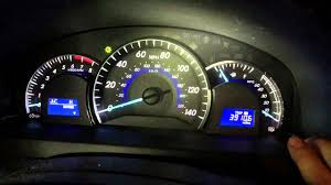 Push and hold the trip reset button at the same time turning the ignition back to on. Toyota Maint Light Reset Vtwctr