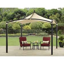 Better Homes And Garden Convair 10 X 10 Outdoor Pavilion Gazebo Walmart Com Patio Gazebo Outdoor Pergola Backyard Gazebo