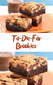 To Die For Brookies Cookies Recipes Chocolate Chip Cookie Recipes Chicolate Chip Cookies