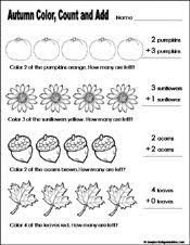 Fall Preschool Worksheets Fall Autumn Preschool And Kindergarten Math Worksheet Fall Preschool Worksheets Fall Math Kindergarten Fall Math
