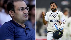 Funny umpiring': Sehwag reacts after catch appeal against Kohli goes to  third umpire despite NZ not opting for DRS