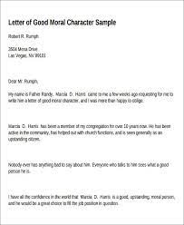 Demonstrating good moral character is an extremely important. Free 7 Character Letter Of Recommendation In Ms Word Pdf