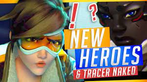NEW Overwatch Heroes ... & Tracer Naked - YouTube