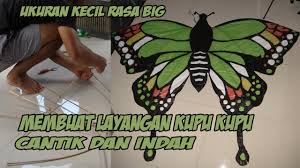Jika tidak ada bambu wulung maka buatlah kerangka layang layang kupu kupu dari bambu yang memang fleksibel dan juga ringan serta kuat seperti bambu tali atau bambu petung. Membuat Layangan Kupu Kupu Cantik Indah Di Pandang Youtube