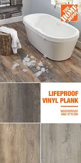 Then, install lifeproof around them, leaving the proper expansion gap. Lifeproof Vinyl Plank Bathroom Vinyl Vinyl Plank Flooring Vinyl Plank