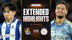 Real Sociedad vs. Ajax: Extended Highlights | UEL League ... - YouTube