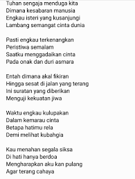 Download mp3 senarai melayu dan video mp4 gratis. Jefri Aduba De Janitor On Twitter Apa Kata Nurtizen Sekalian Mengenai Lirik Lagu Yang Mmmmmelekat Di Hati Wooooo Sila Kongsikan Pendapat Tak Nak Kalah Itu Semoga Lirik Lagu Tempatan Terus Maju Dan