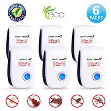 The device is equipped with an led indicator that lets you know when the unit is working. Bell Howell Ultrasonic Pest Repellers Pack Of 4 As Seen On Tv Walmart Com Walmart Com