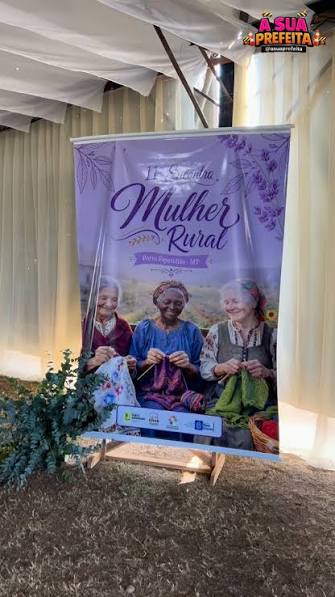 Porto Esperidi&atilde;o me encheu de orgulho hoje. No Encontro da Mulher Rural, vi de perto o valor de quem sustenta a agricultura familiar e move a economia do interior, muitas vezes sem
