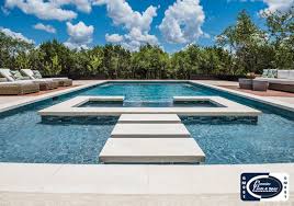 Geometric Swimming Pools Premier Pools Spas Pool Builders And Contractors Modern Pool And Spa Hotel Pool Design Geometric Pool