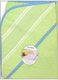 A hooded baby towel is an incredibly useful accessory to have when you bring a new baby home. Dohler Hooded Baby Towel Lime 123stitch