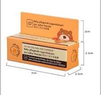 Foldable small packaging for lip balm | Lipstick packaging