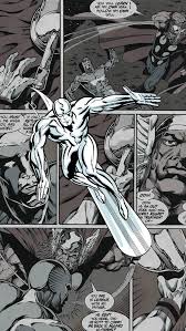 Black And White Marvel Comic Strip Wallpaper Silver Surfer Fotos De Super Herois Marvel Super Heroi